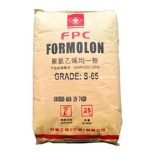 Ethylene Base PVC Resin S65 Formosa Brand